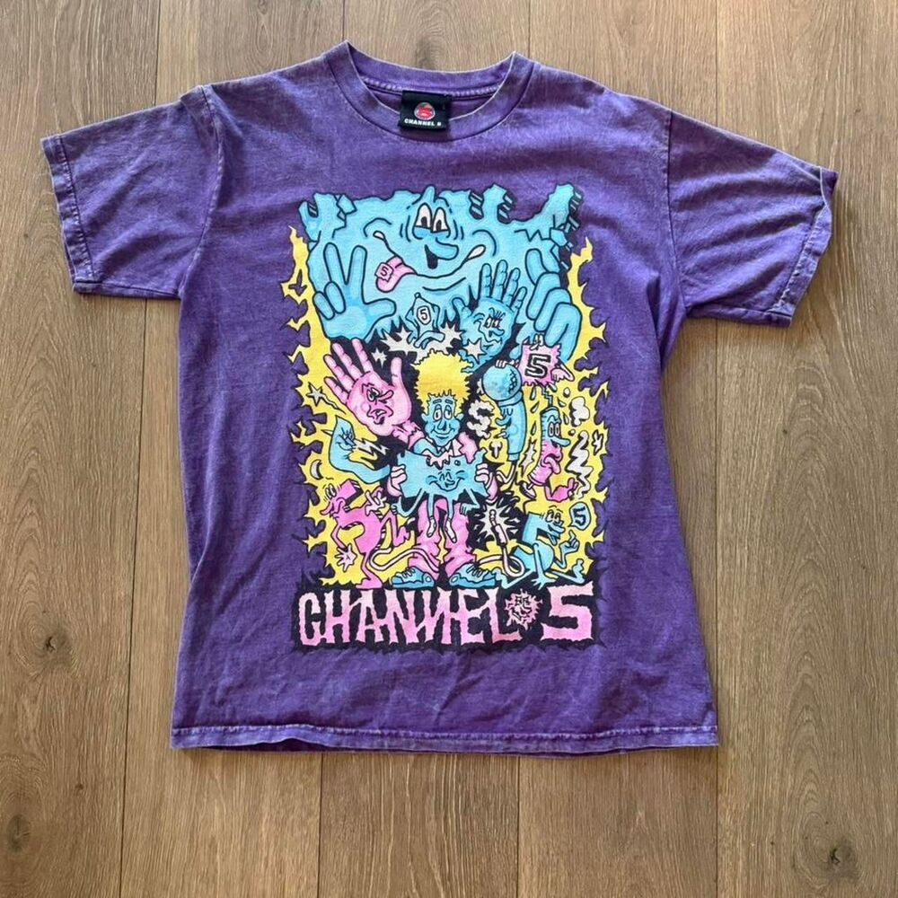 Channel 5 Andrew Callaghan Psychedelic Tee